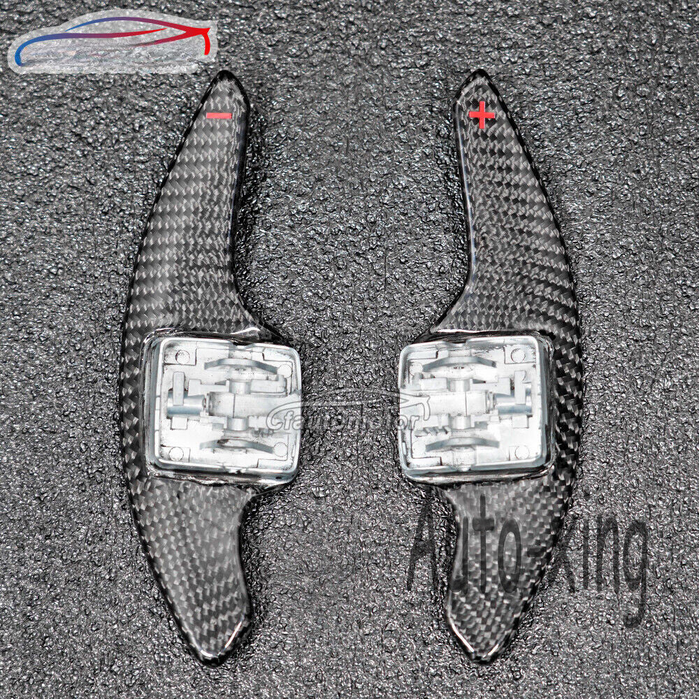 Carbon Fiber Paddle Shifter for Chevrolet for Corvette C7 Camaro Steering Wheel New