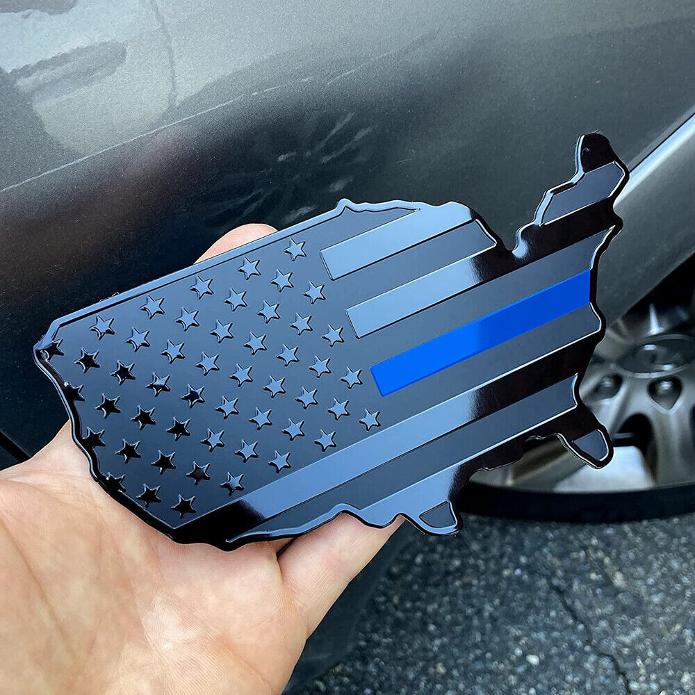 Blue Texas Flag US Universal Emblem for Silverado for Sierra for Ram F150 Tailgate