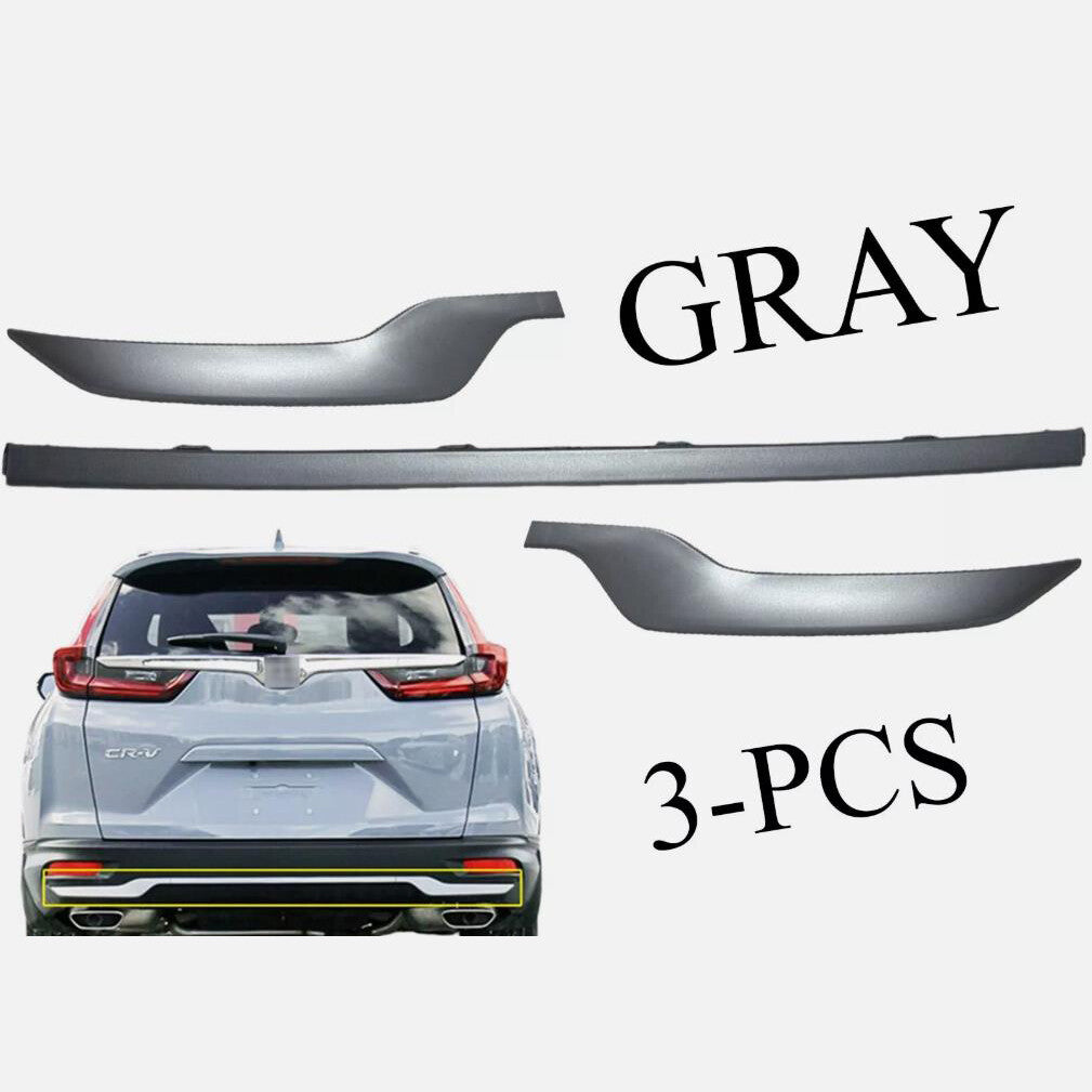 Rear bumper left center trim gray for Honda CR-V (CRV 2020-2022)