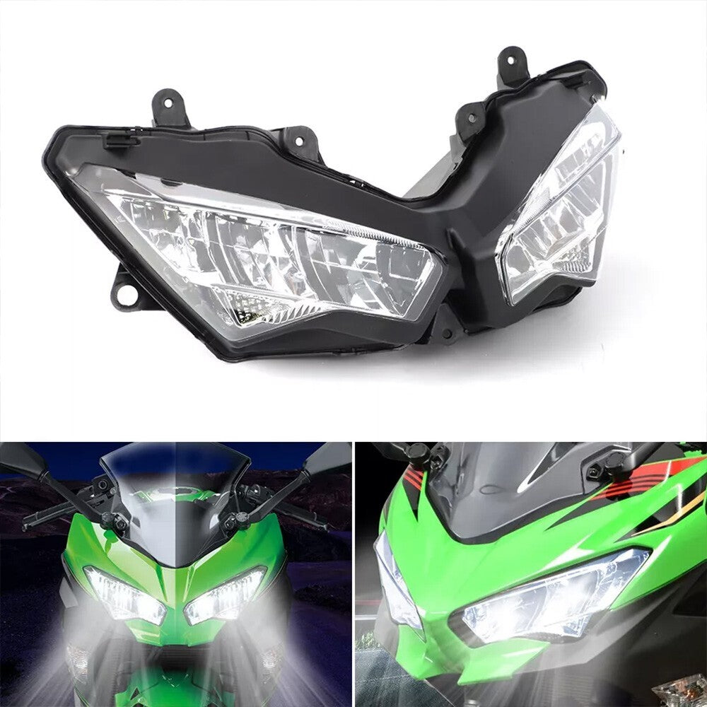 Front LED Headlamp Assy fit for KAWASAKI NINJA400 ABS 2018/19/20/21/22/23/24