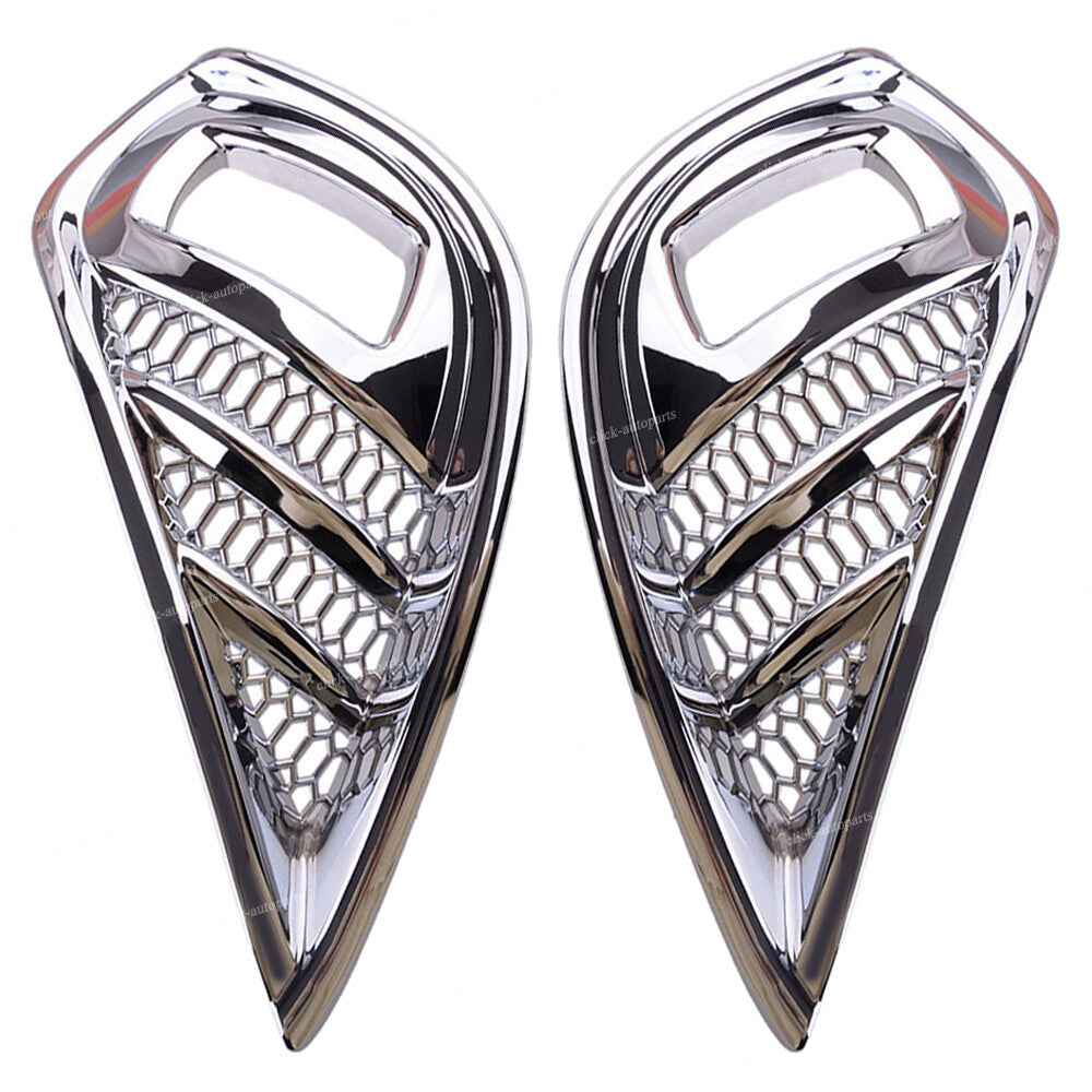 Front Bumper Fog Light Trim Bezel Cover for Toyota 2020-2022 Highlander Chrome