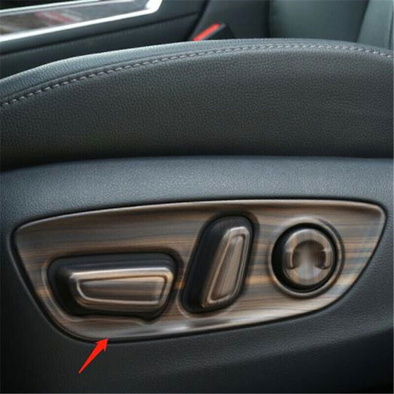for Toyota Venza 21-2024 Peach Wood Grain Inner for Seat Handle Panel Cover Trim 2X