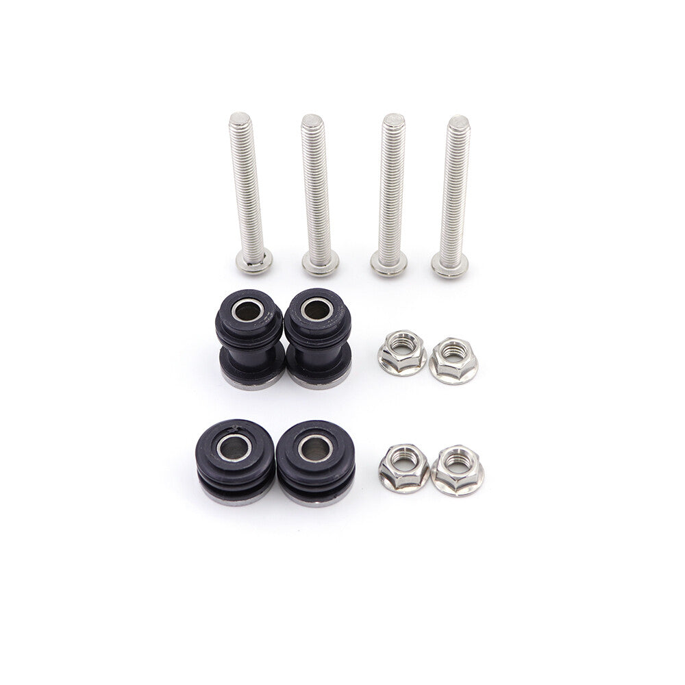 Detachable Sissy Bar Backrest Docking Hardware Set for Harley 883 1200 04-18 Q