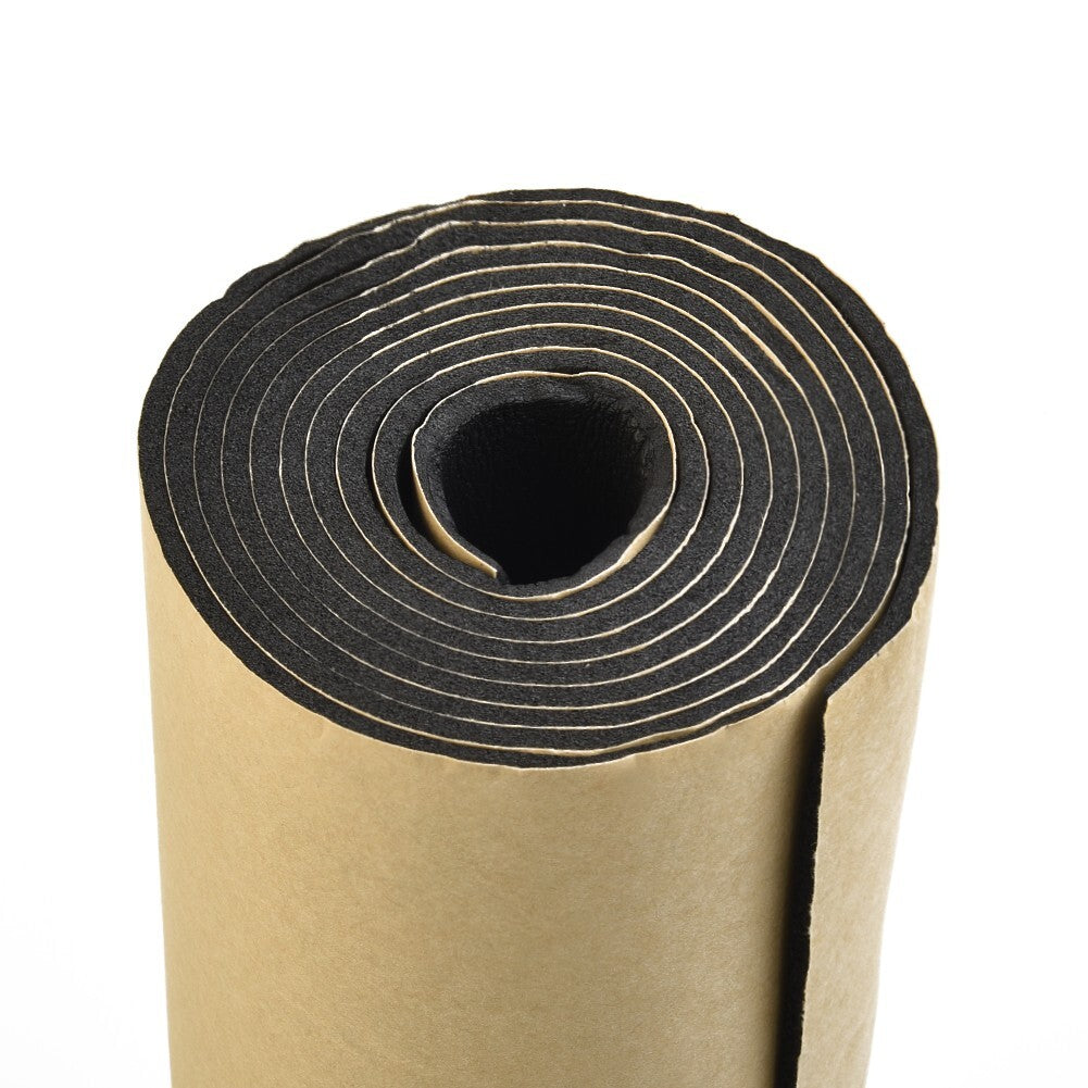 1 x 200x20 cm Black Car Door Protective Rubber Wall Safety Anti-collision Sticker