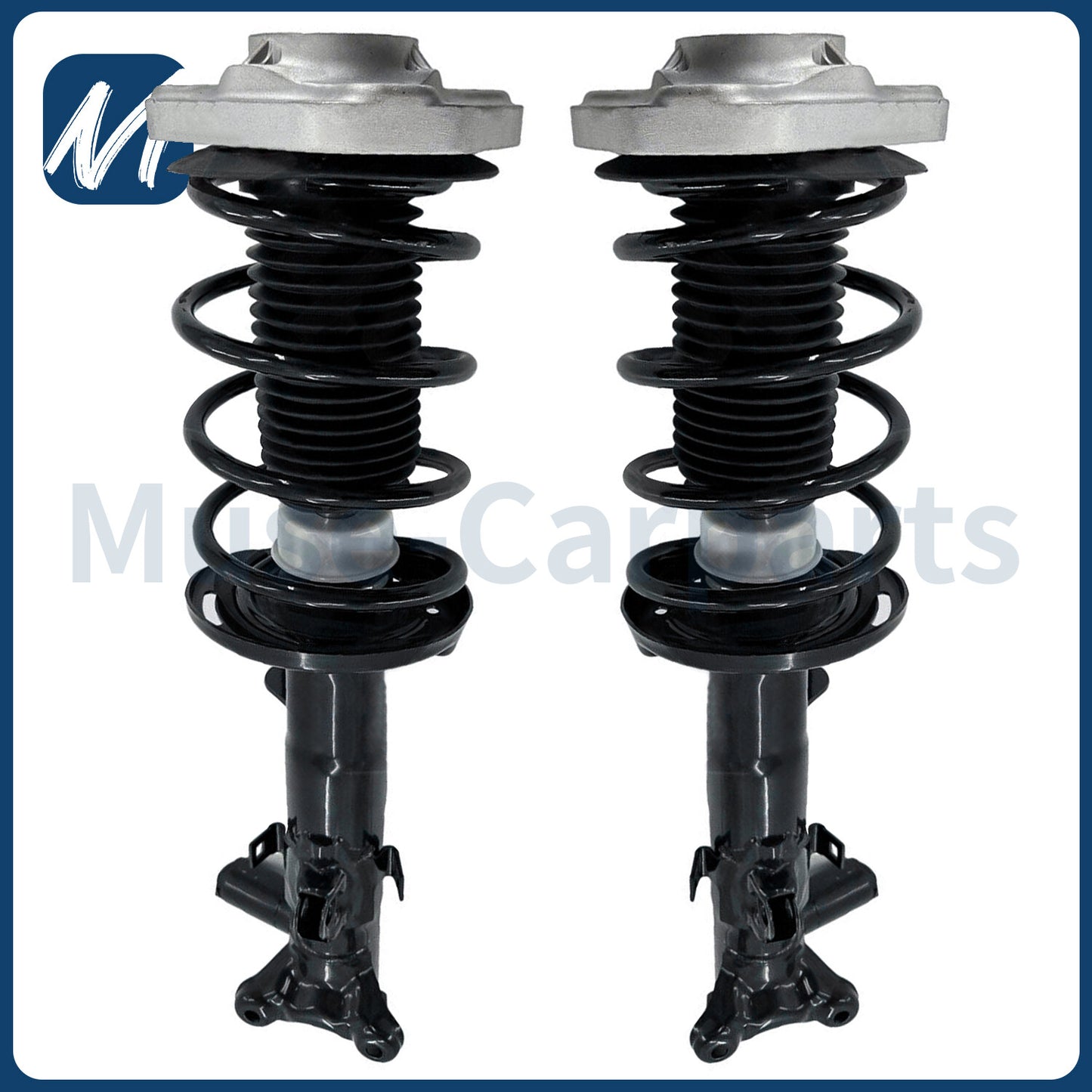 A pair of front L+R shock absorber struts are suitable for the for BMW X1 F48 sDrive xDrive28i 16-23