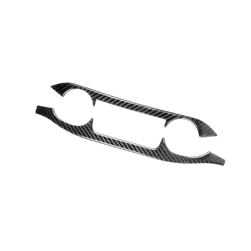 9Pcs Red Central Control Type-C Trim Carbon Fiber For Tacoma 2012-2015 v