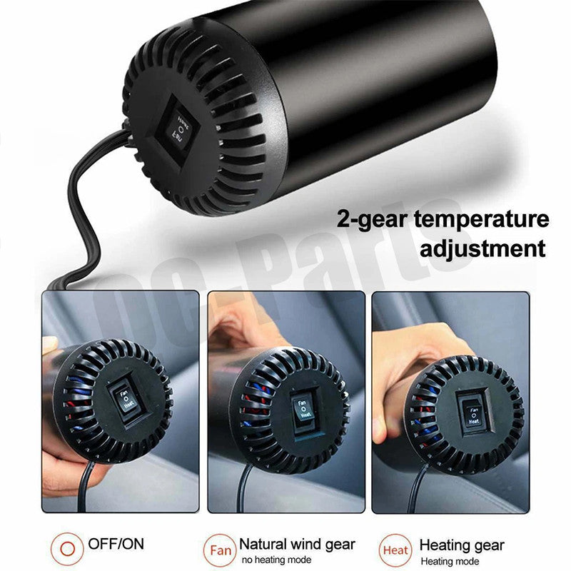 Portable Car Interior Fast Heater Cooling Fan Defroster Demister Mounting Bracket