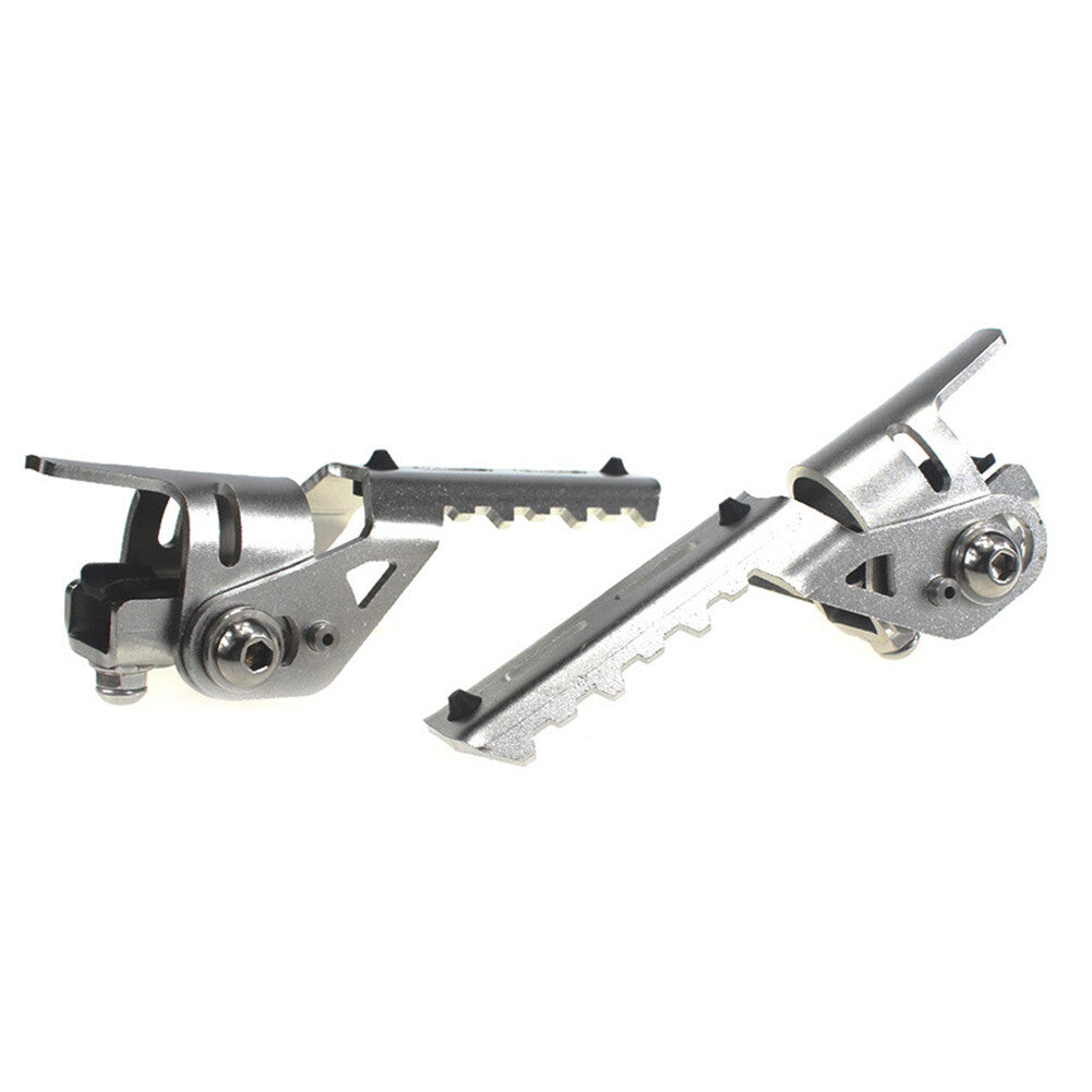 22mm-25mm Highway Foot Pegs for BMW R1200GS Pipes forTiger Explorer Clamps