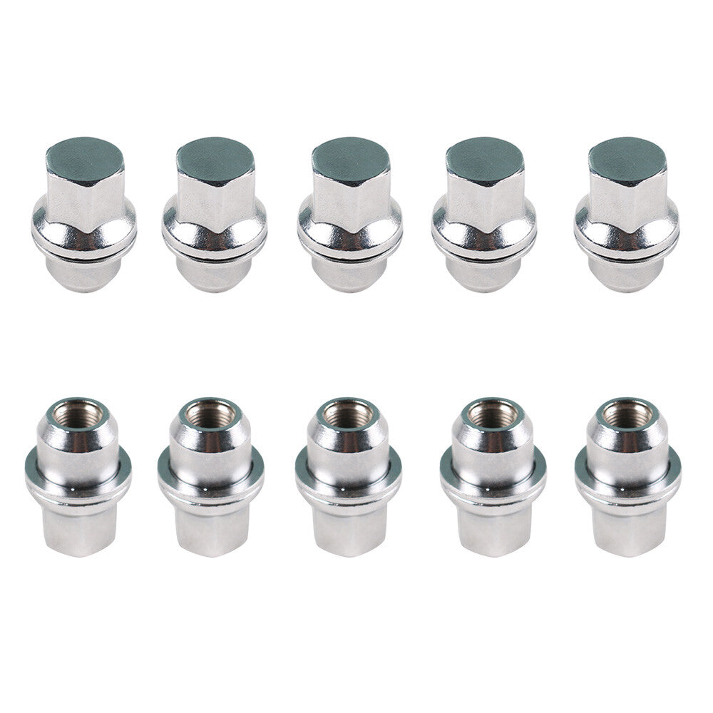 Fits For Discovery for Range Rover for Defender 10Pcs Lug Nuts Stainless Steel 16mmX1.5 Q