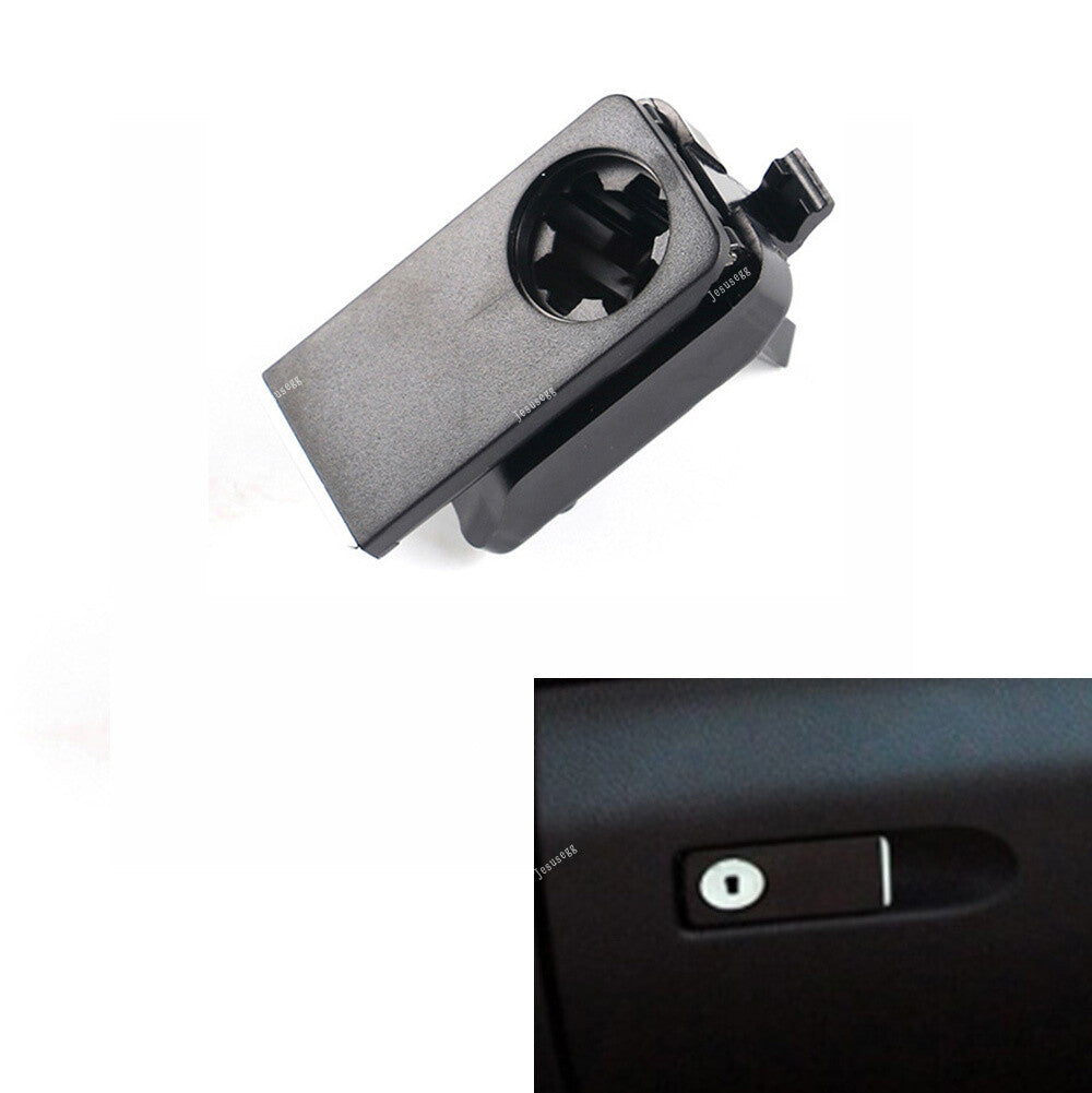 Glove Compartment Box Lid Switch Grip Lock Black for Mercedes-Benz W204 W212 Q