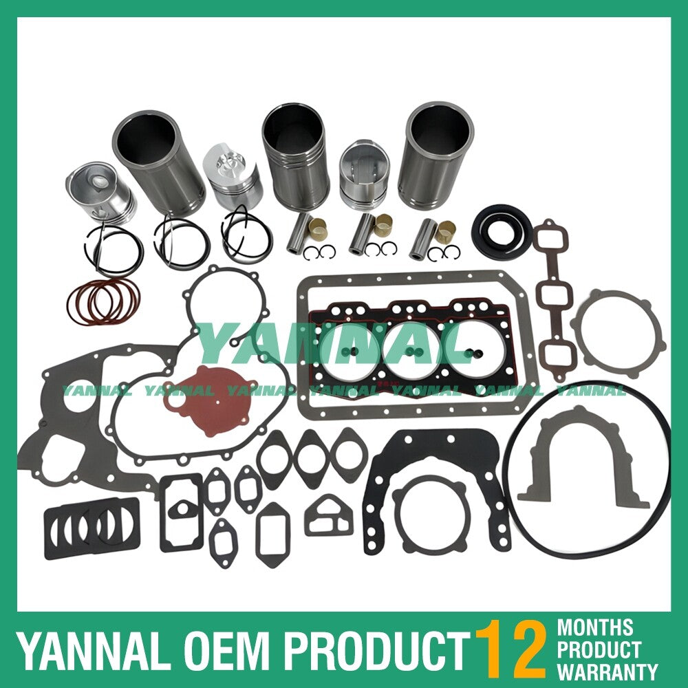 Cylinder liner kit with gasket for Changchai ZN390 engine spare parts -