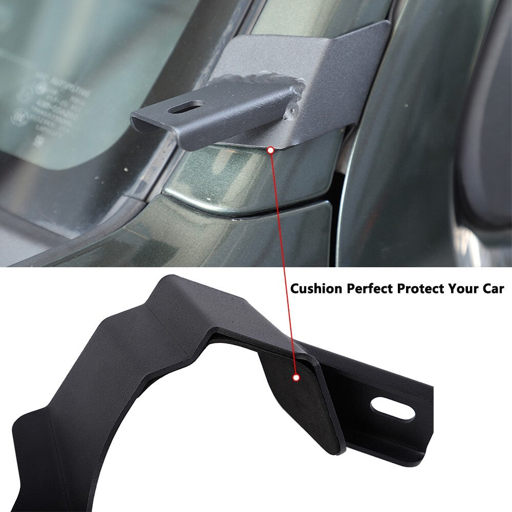 Left Side A Pillar Light Bracket Work Light Bar Trim for Suzuki for Jimny 2007-2017