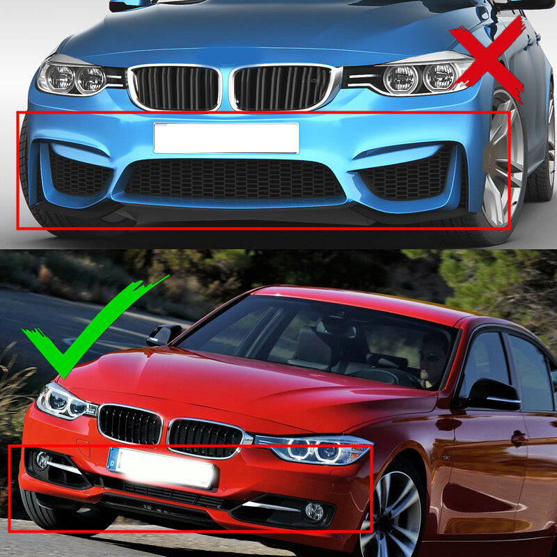 Car front bumper fog light cover suitable for 3 F30 320 328 335 2012-2015- v