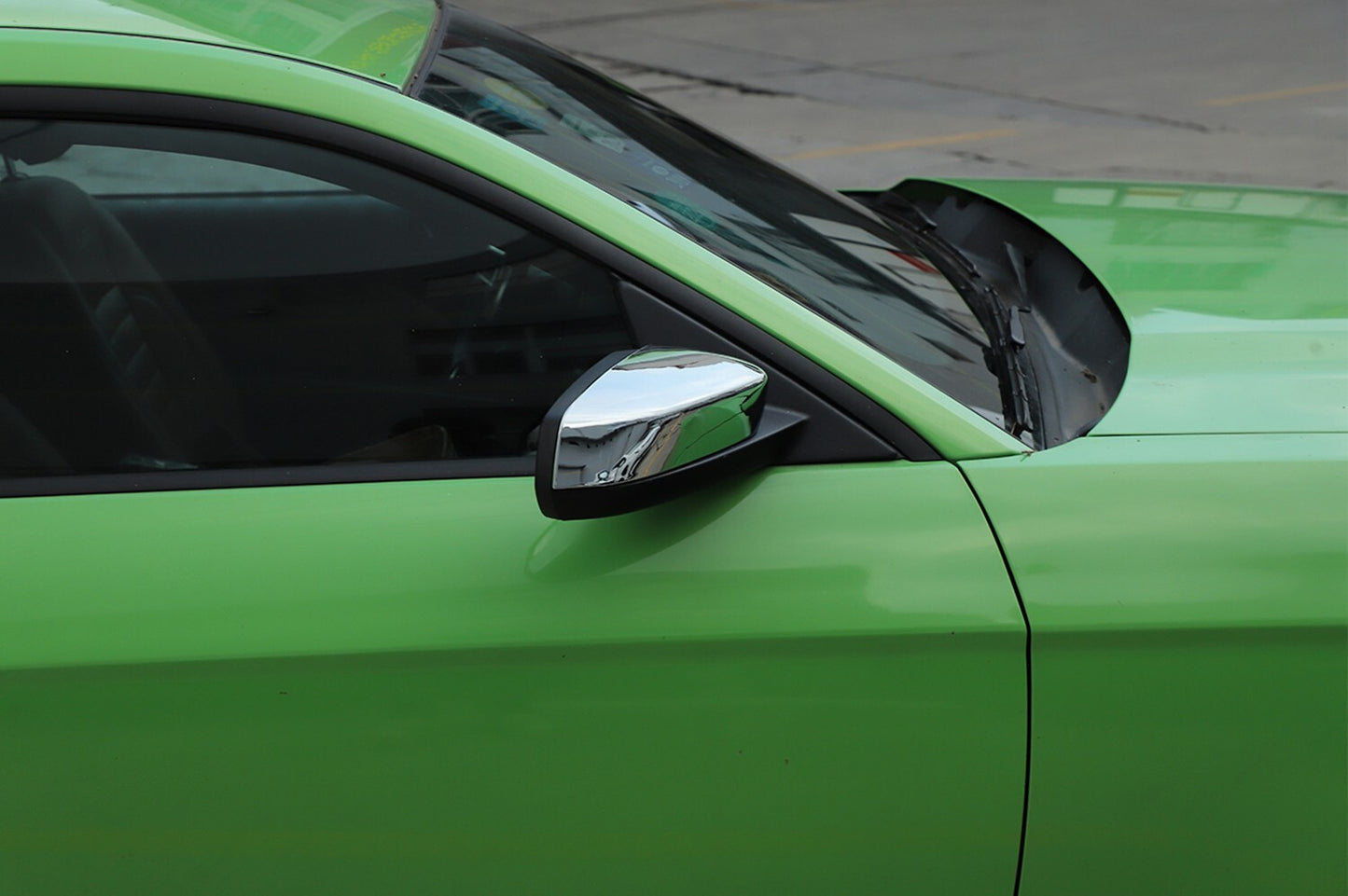 Carbon Fiber Side Door Mirror Shell Cap Cover Trim for ford for Mustang 2009-2013