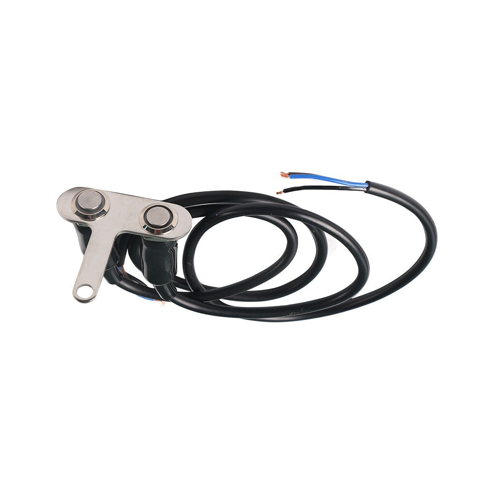 LED Motorcycle Handlebar Switch Dual Slef return+Manual return Button 12V DC Q