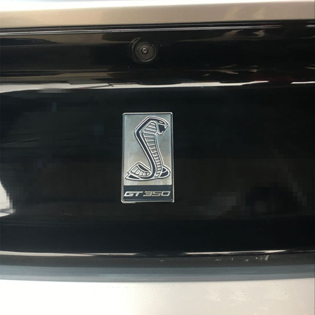 Front Grille Badge Cobra Logo Emblem Cover Stickers for Ford for Mustang 2009-2023
