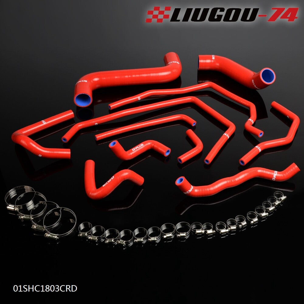 For 02-06 for Subaru IMPREZA WRX/STI GDA/GDB EJ207 Silicone Radiant Hose Kit - v