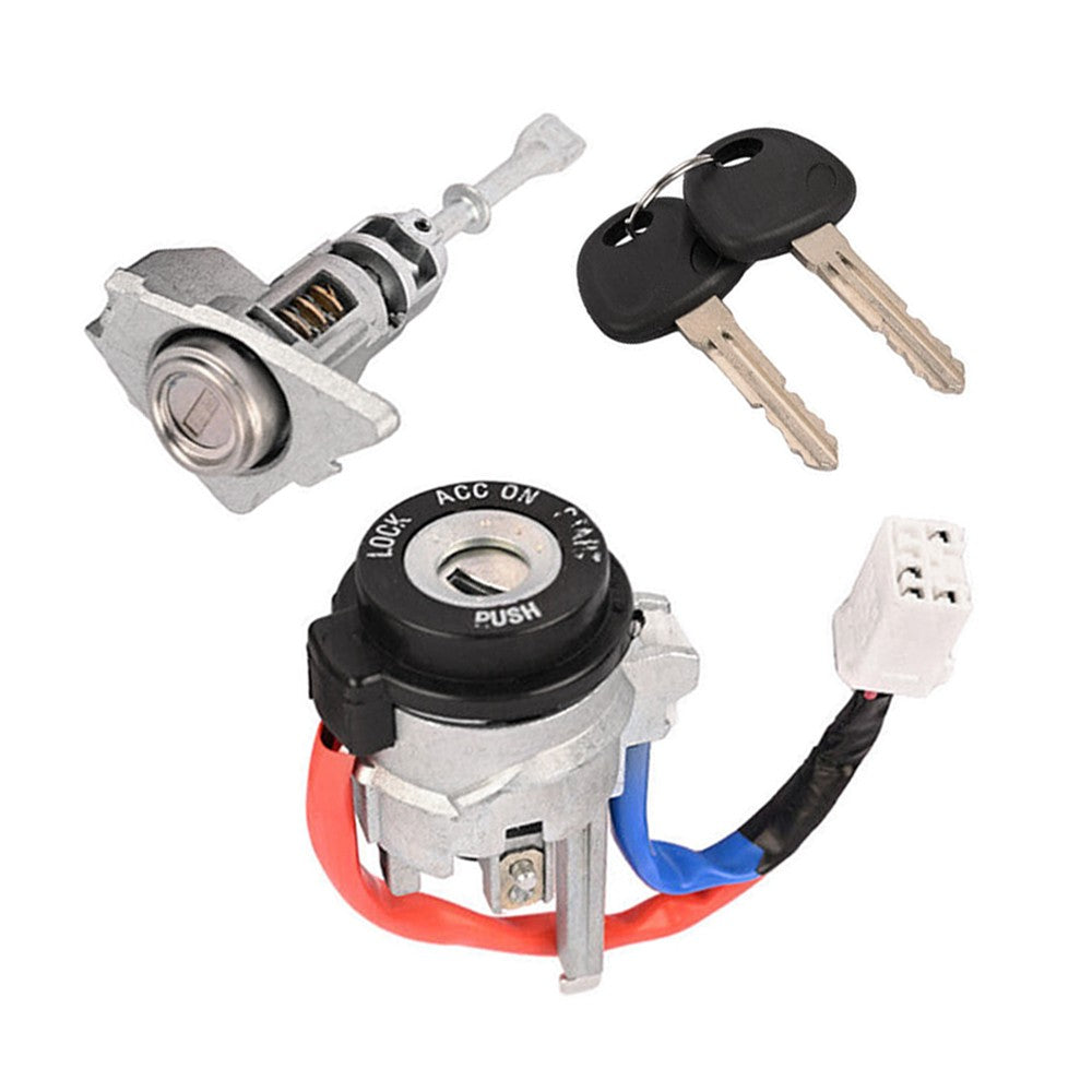 Ignition Switch Lock Cylinder With Key Suit Set Fits for Elantra 2011-2015 Q