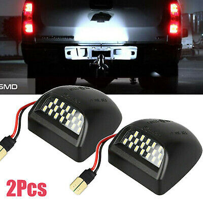 for Chevrolet Silverado for GMC for Sierra 1500 2500 99-14 Rear License Plate LED Light