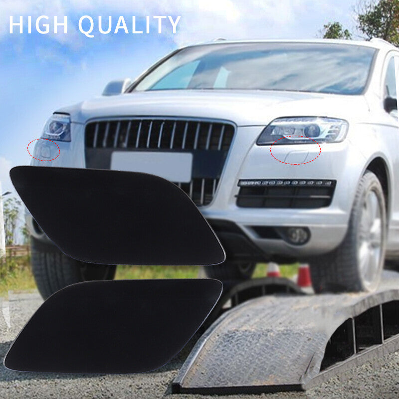 Front Bumper Headlight Washer Cover Nozzle Cap Left/Right for Audi Q7 2006-2015