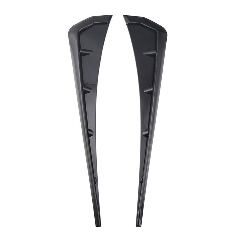2x Universal Car Fender Breather Cover Stickers Side Strip Cap Air Flow Sticker