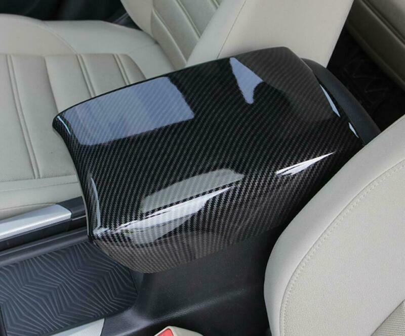 for Honda CR-V 2017-2022 carbon fiber Central Armrest Box Decor Panel Trim Cover