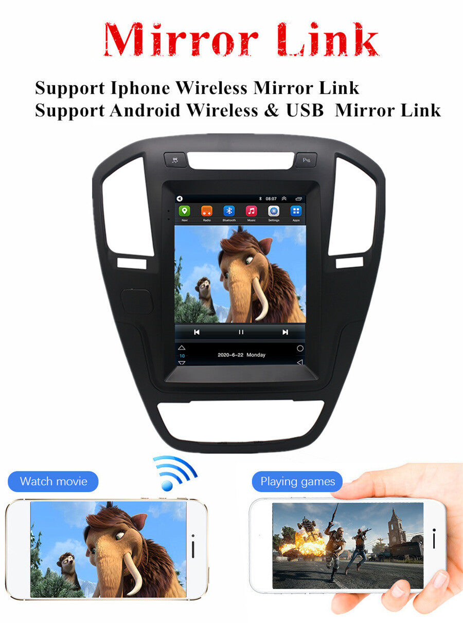 9.7Android10.1 2+32G Car Stereo Radio GPS Navi Player for Buick Regal 2009-13