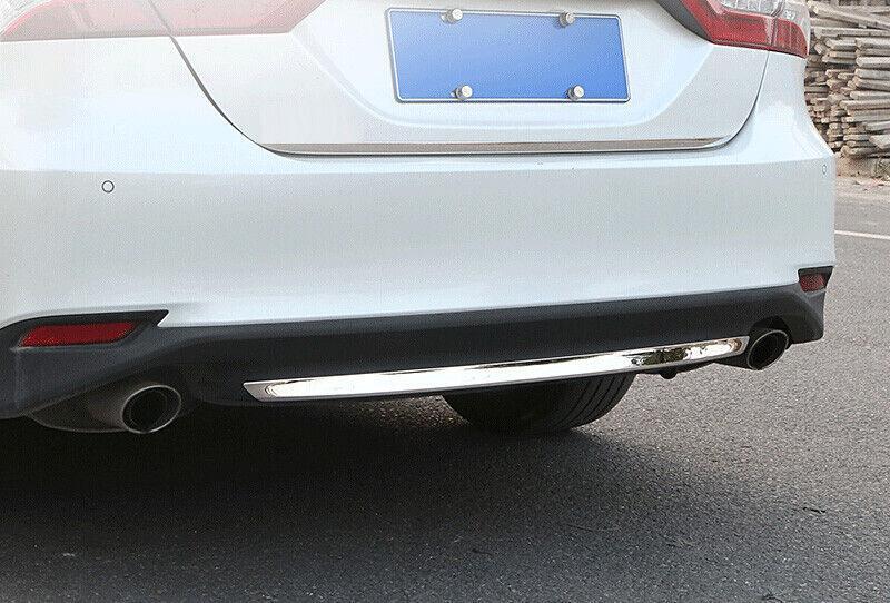 Chrome Steel Rear Bumper Protector Lower Strip 1pcs for Toyota for Camry 2018-2022