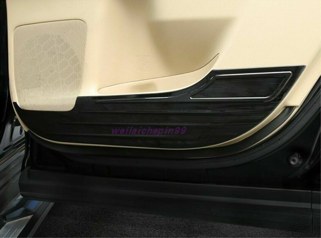 for Toyota Highlander 2014-19 Black Car Door Anti Kick Pad Protective Cover Trim