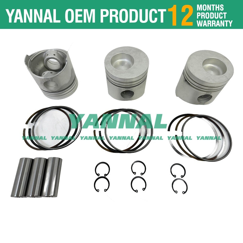 K3M Overhaul Kit with Piston Ring Liners for MT300 MT301D Engines