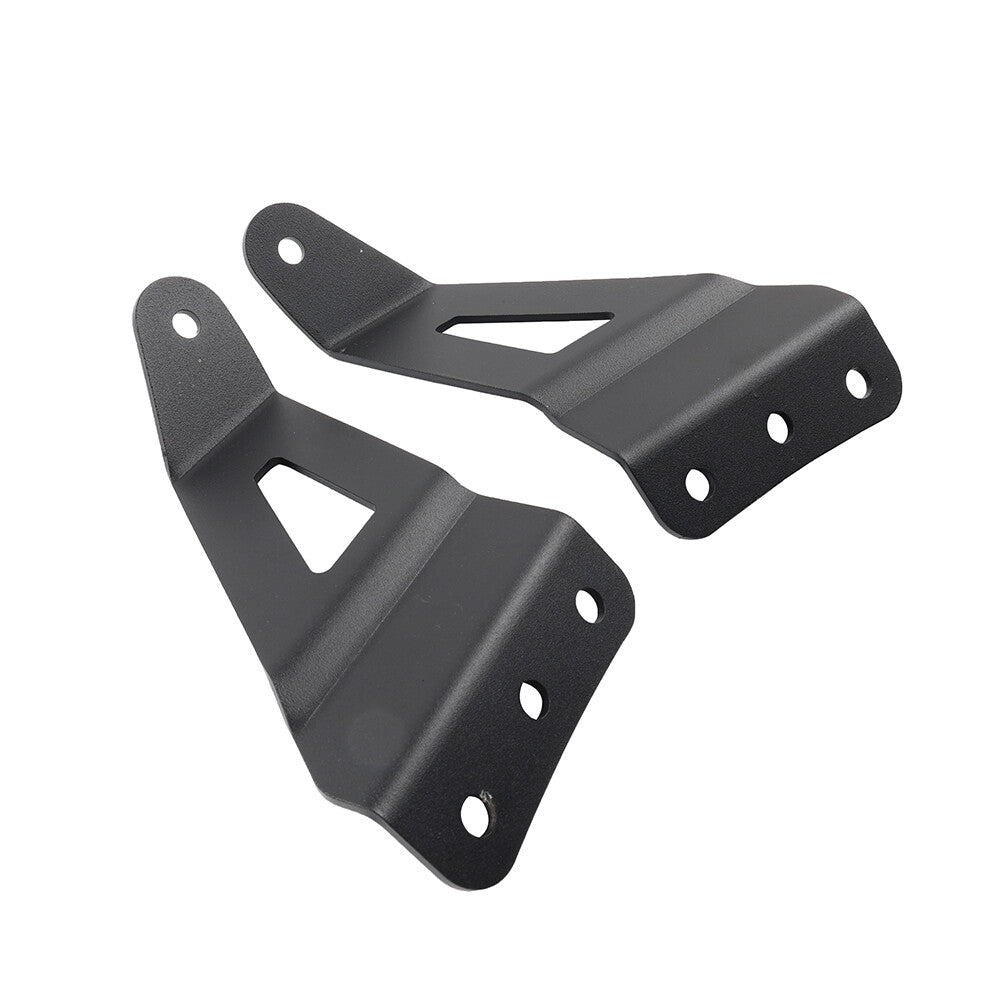 2Pcs Upper Roof A-Pillar Light Bar Stand Mounting Bracket Holder Off Road