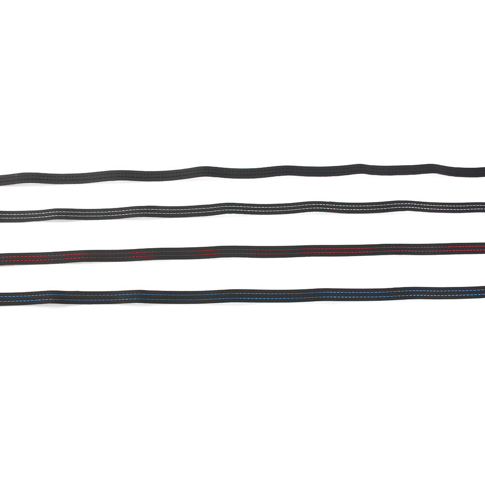 Car Moulding Trim PU Leather Braid Decorative Line Strip For Door Dashboard Car