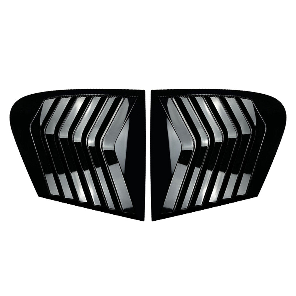 Rear Window Side Vent Shutter Louver Cover Trim for BMW 1 Series F20 118i 120i