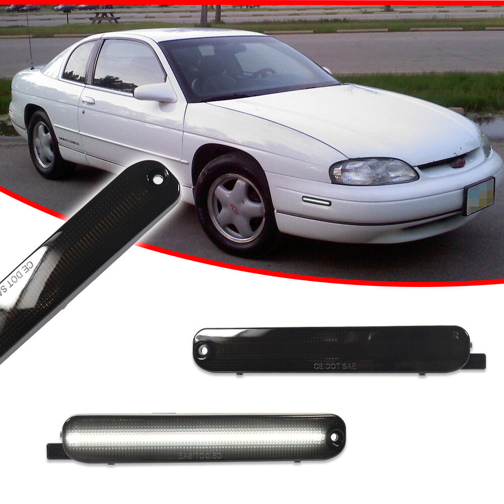 Smoke lens side marker white LED light suitable for 95-01 Lumina 95-99 Monte Carlo- v