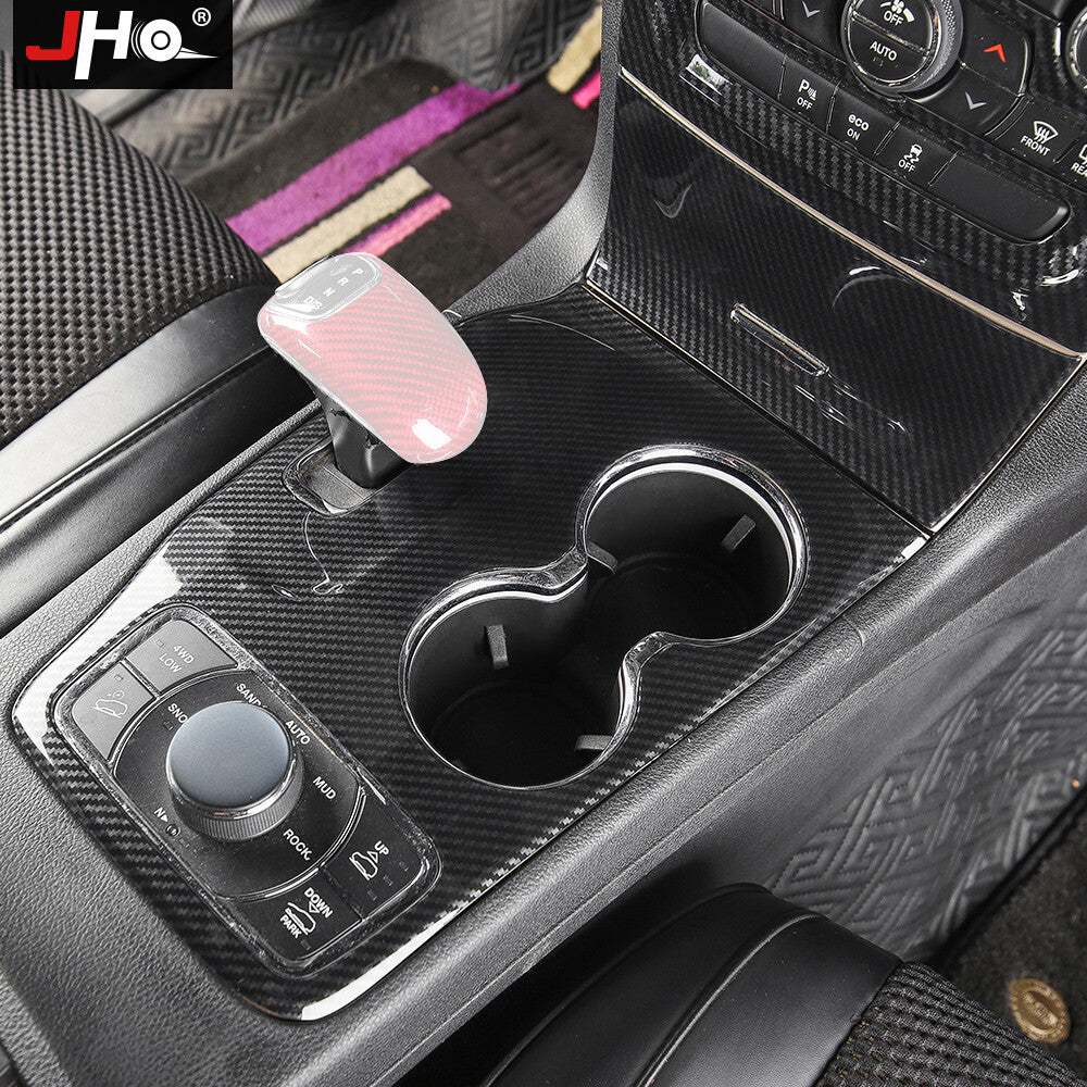 Inner Center Console Gear Shift Panel Cover Trim for Jeep Grand Cherokee 2014-15