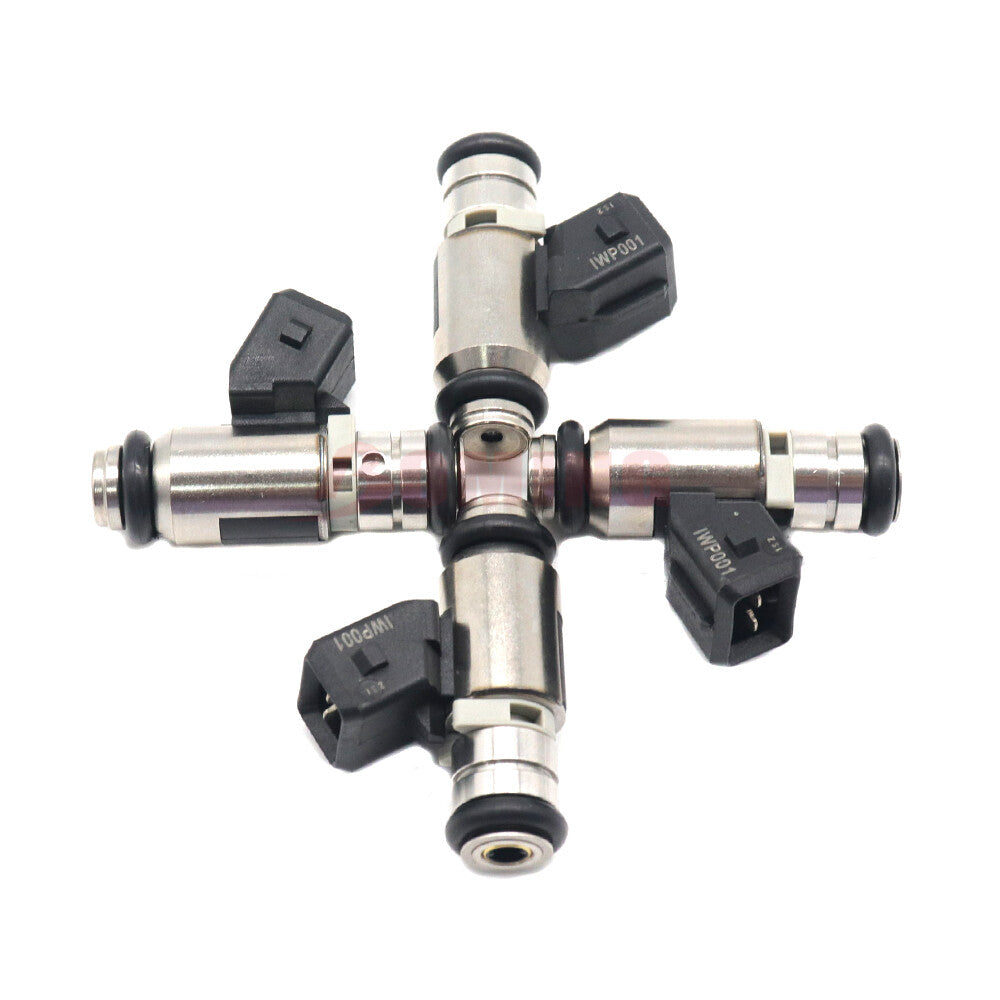 4-piece/kit of new fuel injectors for Fiat Brava, Bravo 182, Marea 185, Palio, for Lancia Delta