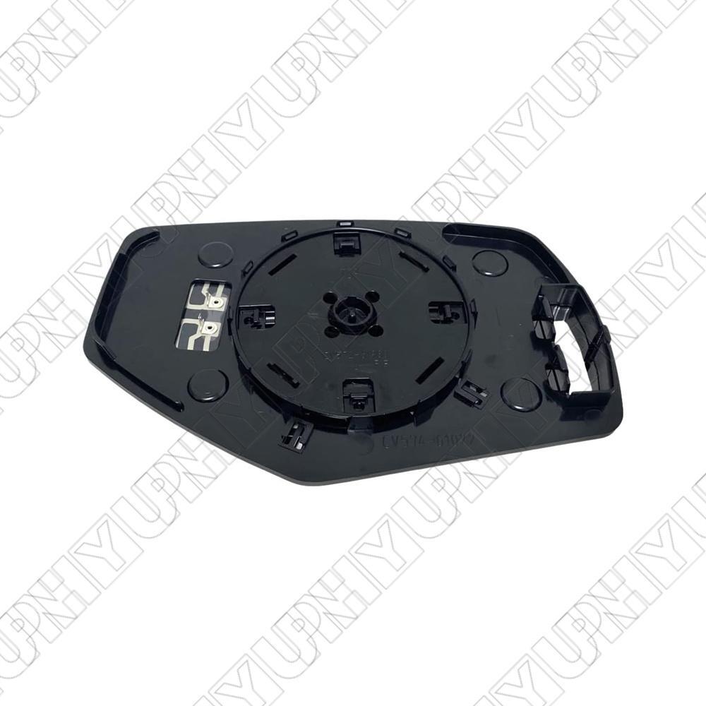 Driver Left LH Mirror Glass Heated w Backing Plate For Chevy Silverado 2014-2019 Q