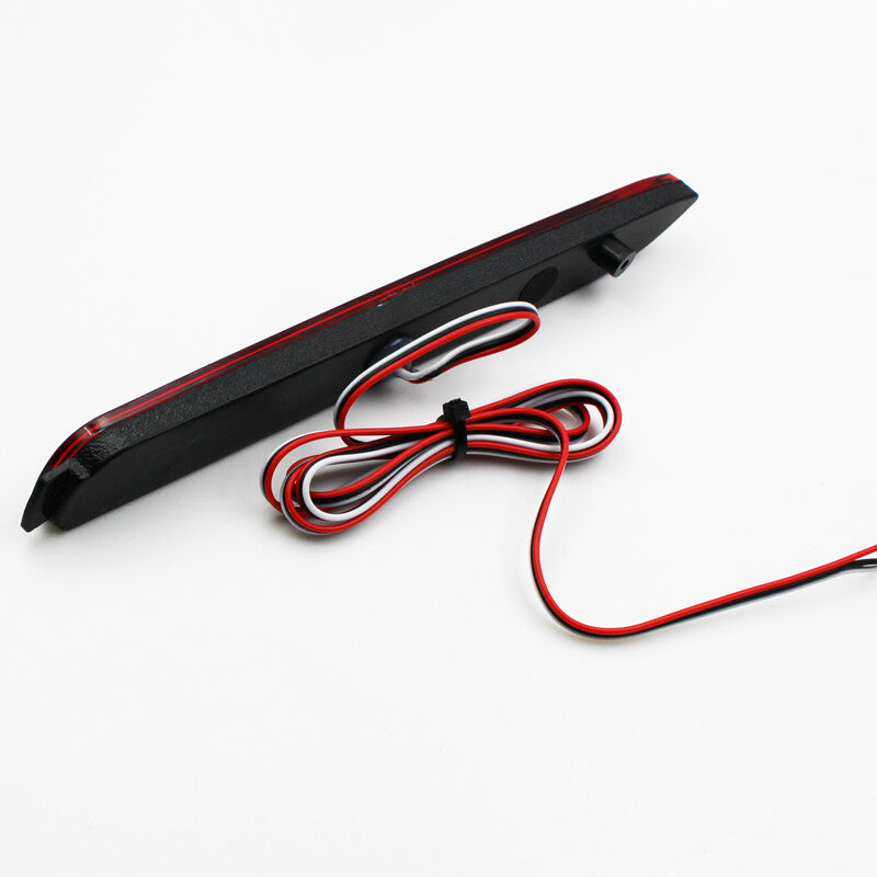 2pcs Red Lens LED Bumper Reflector LED Tail Light Brake Light Fits for Lexus for - v