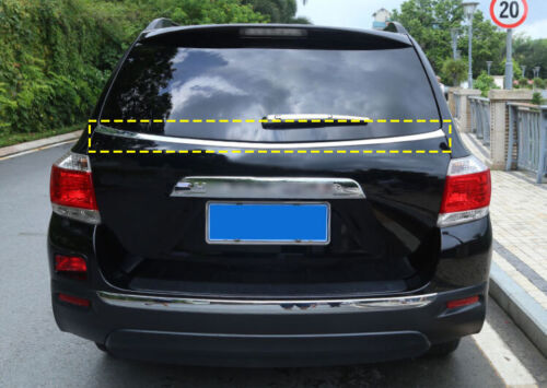 Rear Window Chrome Decoration Strip for Toyota Highlander 2008-2013 Molding Trim