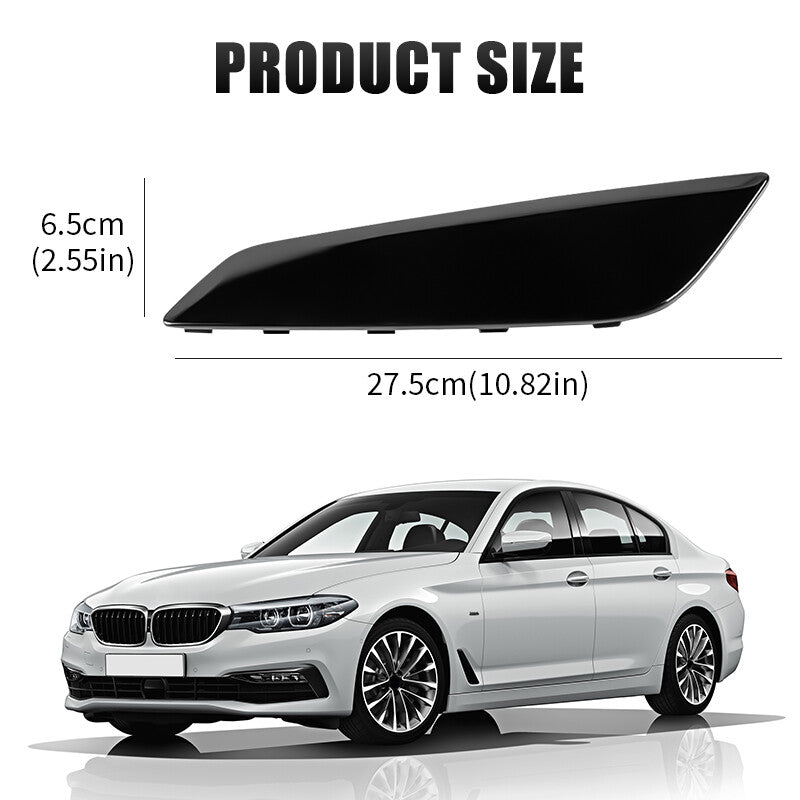 NEW Left Driver Side Fender Duct Trim Gloss Black For 2017-2020 for BMW G30 5 Series