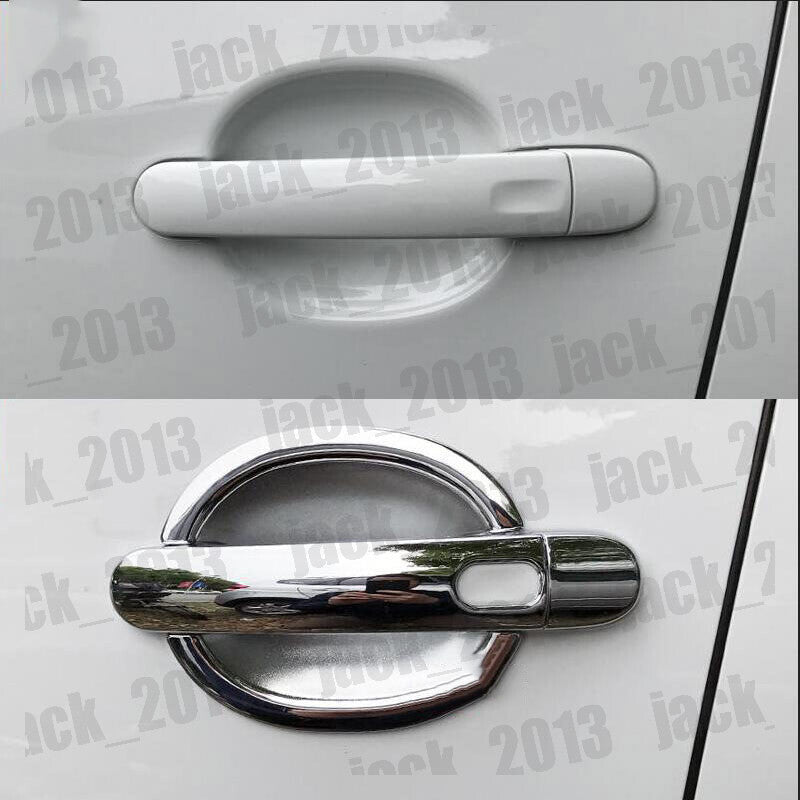 for Volkswagen for Tiguan 2010-2016 Chrome ABS Side Door Handle Covers Trim 8x