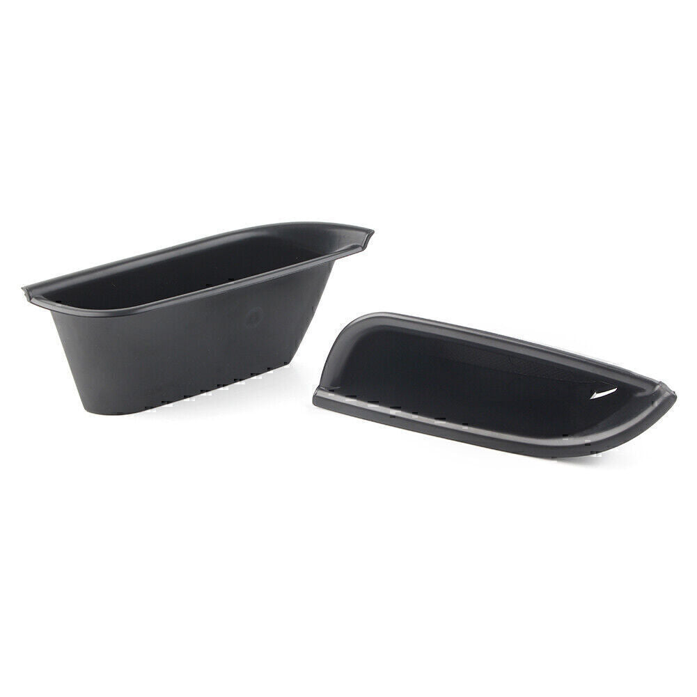 Front Door Handle Armrest Storage Box Tray Bin Kit Fit for Cadillac ATS 2015-2018 16