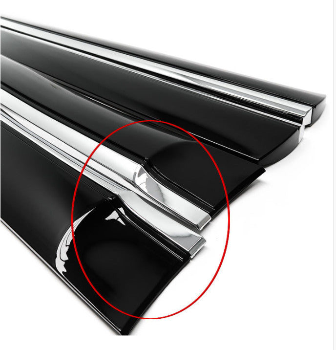 Black Side Door Body Guard Molding Cover Panel Trims for Lexus GX 460 2010-2019