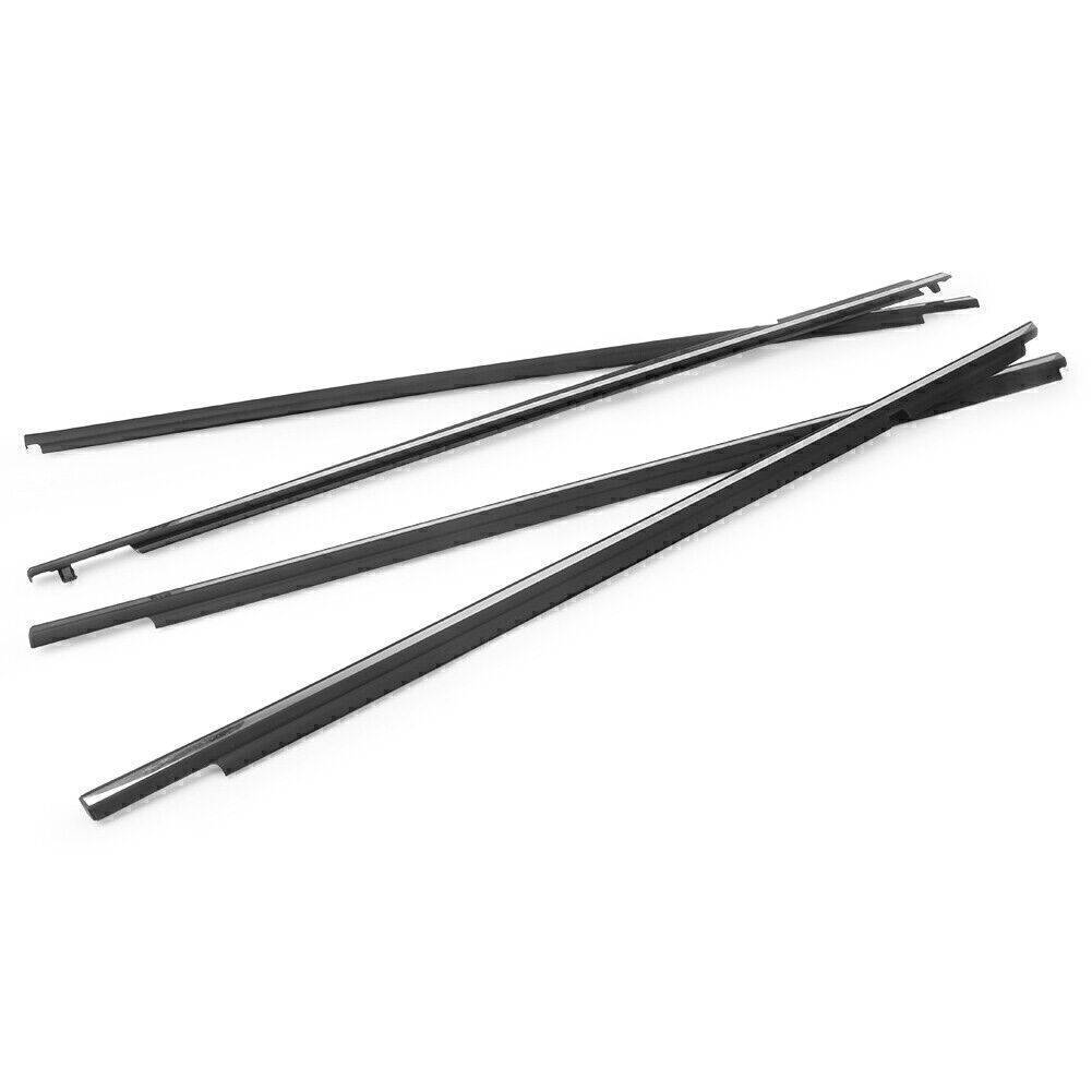 Door Belt Molding Weatherstrip for Toyota for Corolla 2009-2012 Auto Car 4PCS