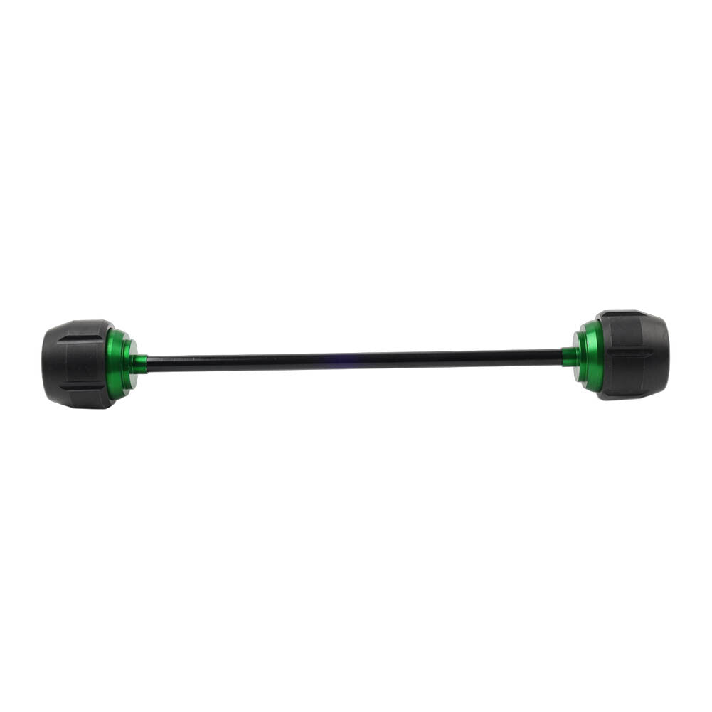 Front Wheel Axle Fork Crash Slider for Kawasaki Z900 2017-2019 green