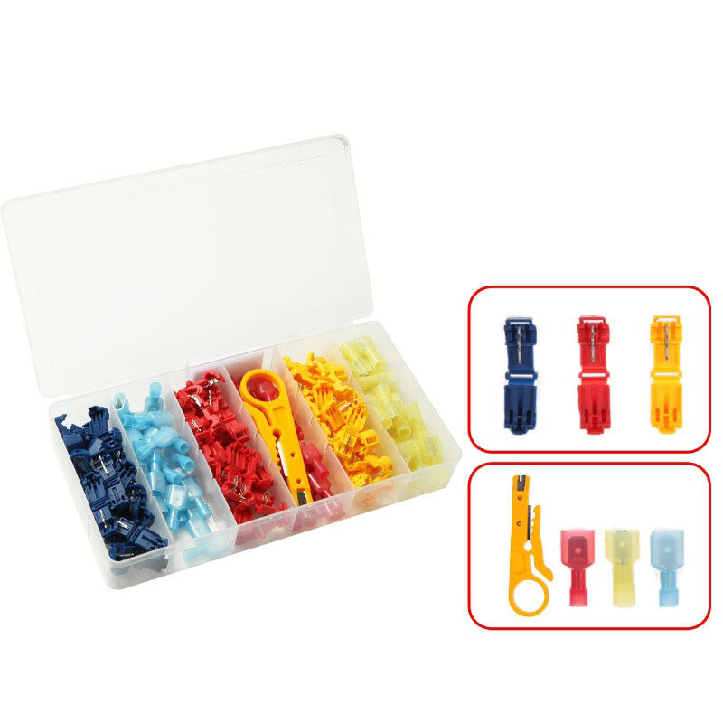 120xDurable Heat Shrink Wire Connectors Nylon Marine Electrical Terminals Ring v