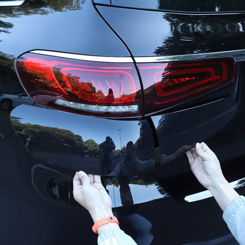 Smoke Black ABS Tail Light Lamp Guards Cover for Mercedes-Benz GLS Class 20-2022
