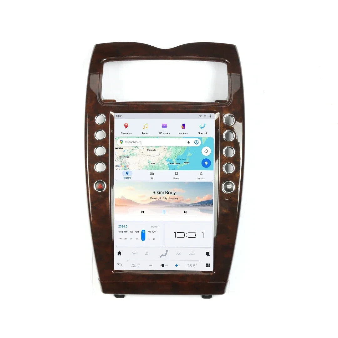 Android Car Radio 14.4 GPS Navigation for Maserati Quattroporte 2004-2012