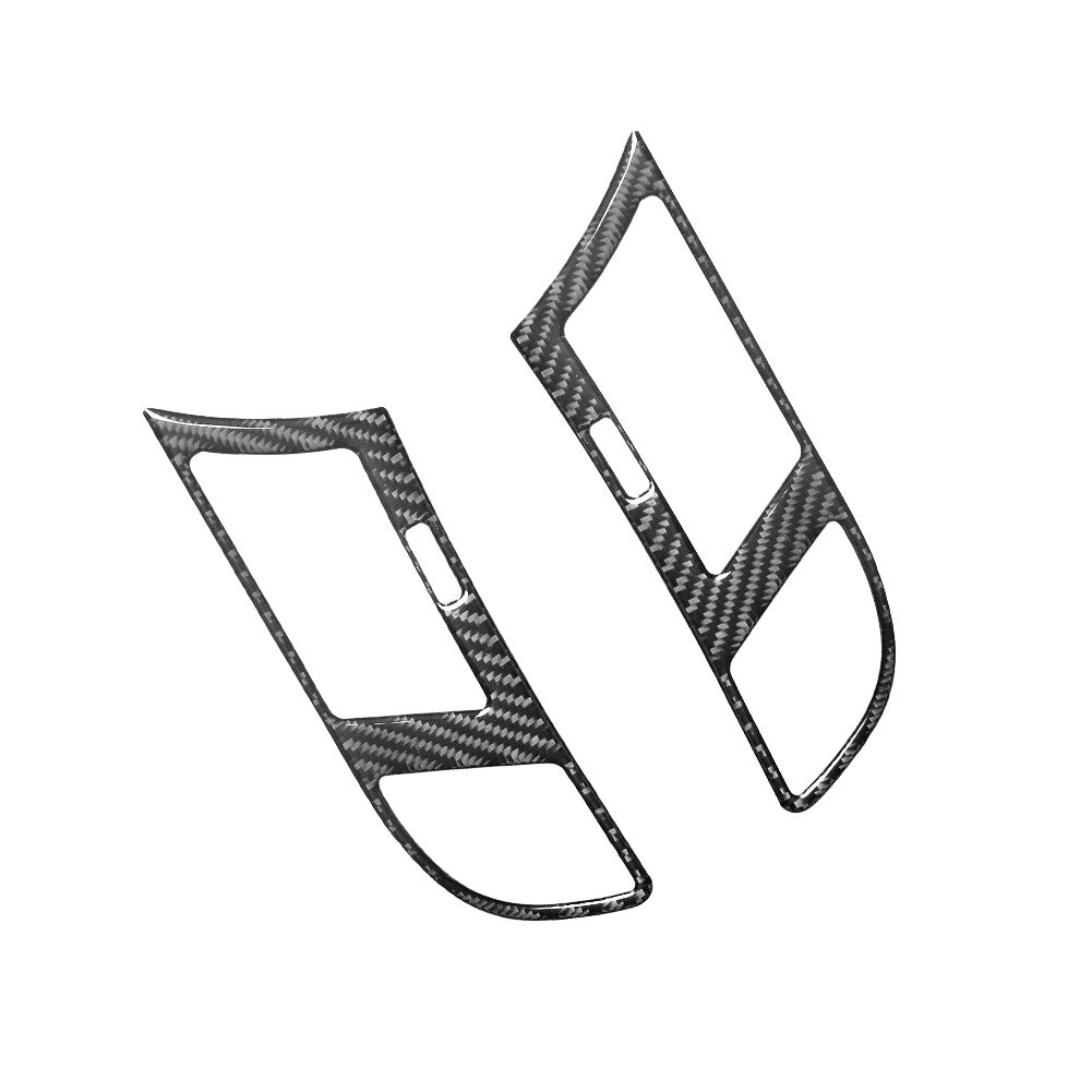 Suitable for Corolla 2020-2023 blue titanium alloy interior door handle frame cover decoration 4P- v