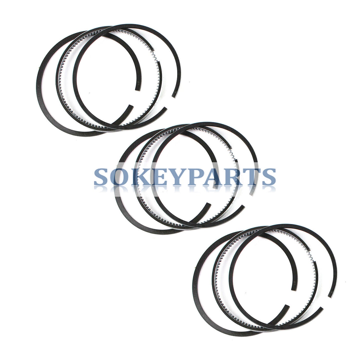 Piston ring kit for Caterpillar C1.1 engine 302 CR 301.7 excavator -